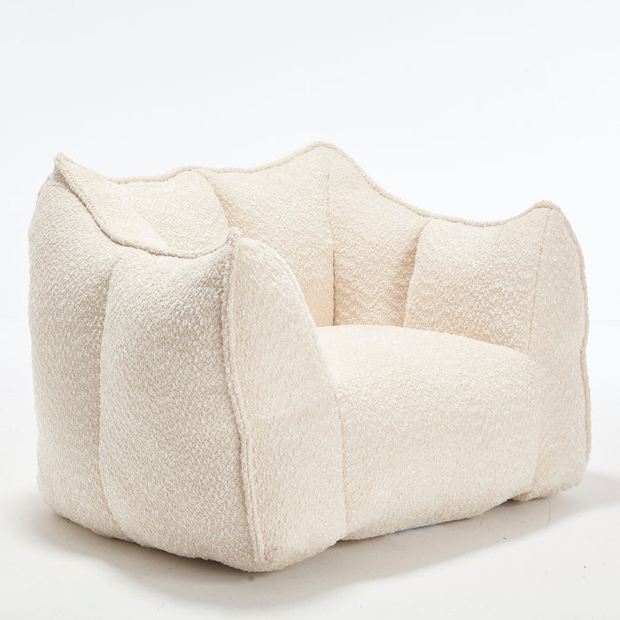 Comfortable Chenille Sofa Chairs With Highly Resilient Foam For Living Rooms And Bedrooms