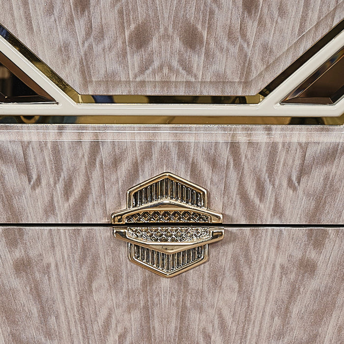Omari - 5 Drawer Chest - Beige