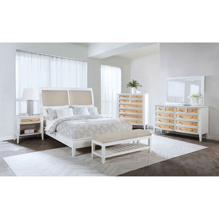 Talia - 8 Drawer Chest - White