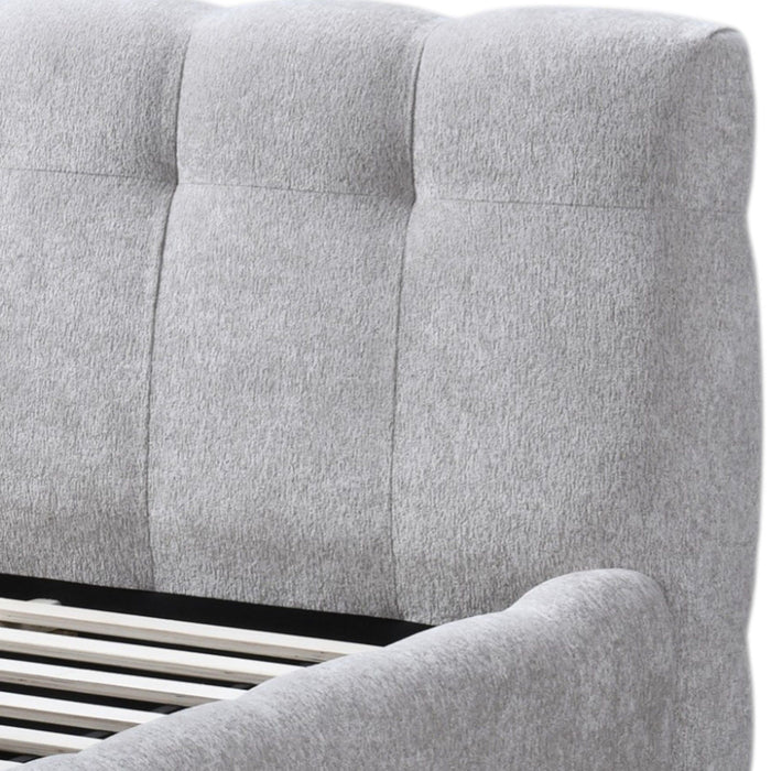 Hannah - Eastern King Bed - Gray