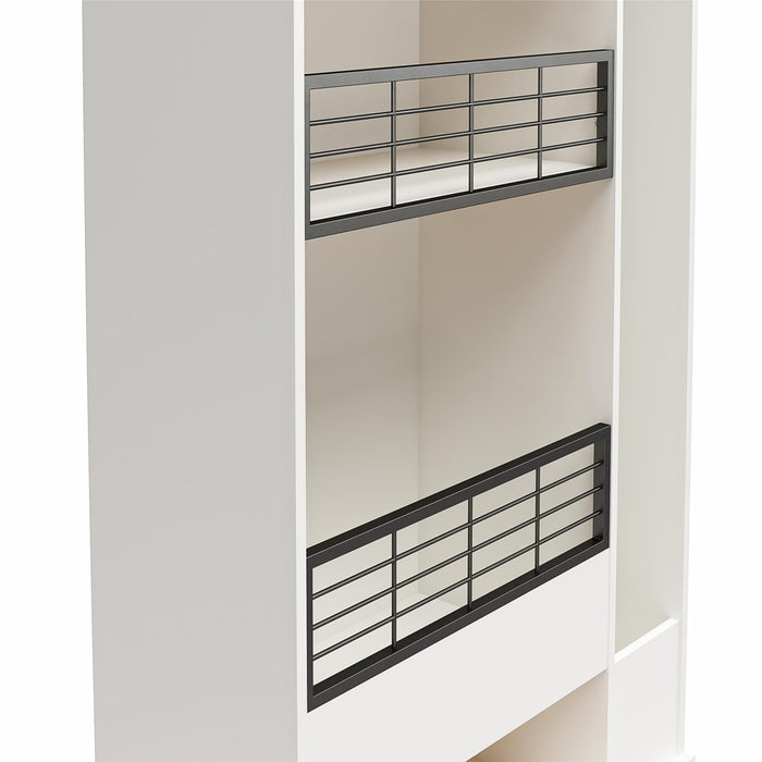 Sports Storage Cabinet - White