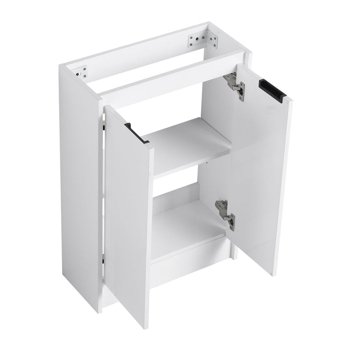 Freestanding Bathroom Vanity & Sink, Soft Close Doors