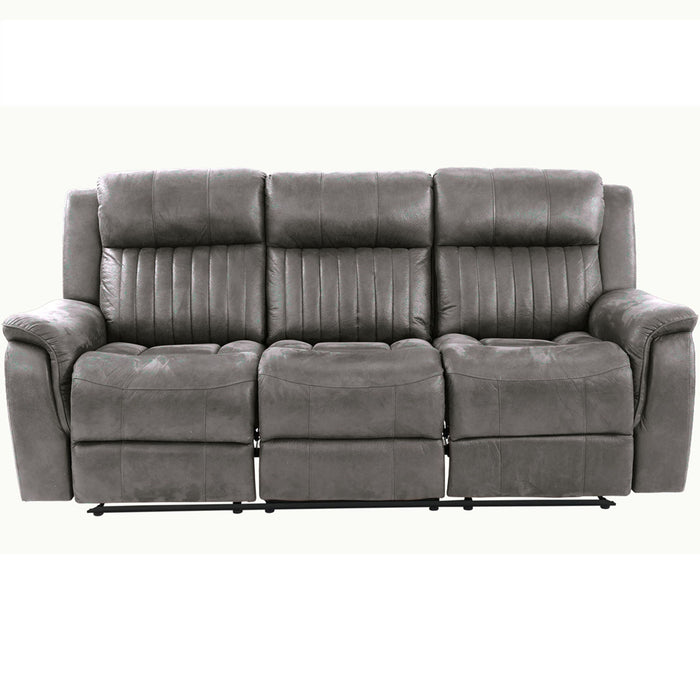 Contemporary Living Room Set, Horizontal And Vertical Tufting