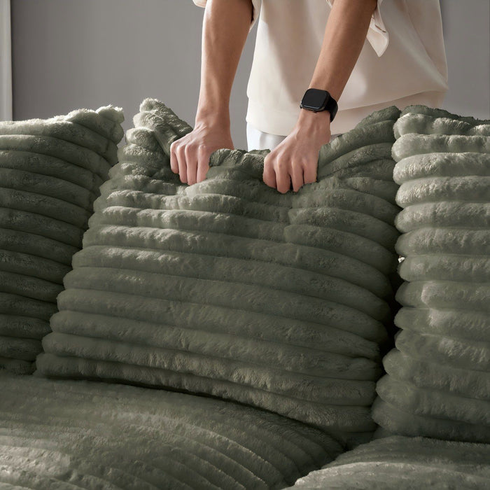Modern Comfy Upholstered Sofa Cloud Couch & Deep Seat Couches