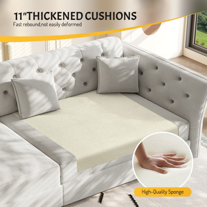 Oversize Pull Out Sofa Bed For Living Room