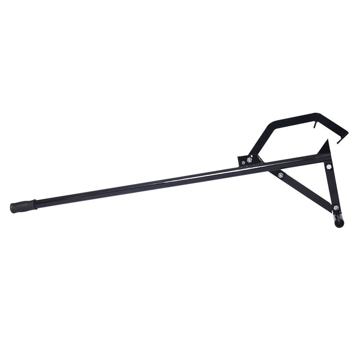Timberjack Triple Thick Log Lifter Heavy-Duty Log Jack - Black