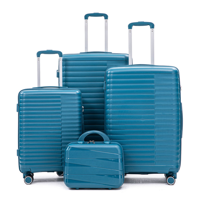 4 Piece Luggage Set, Combination Lock