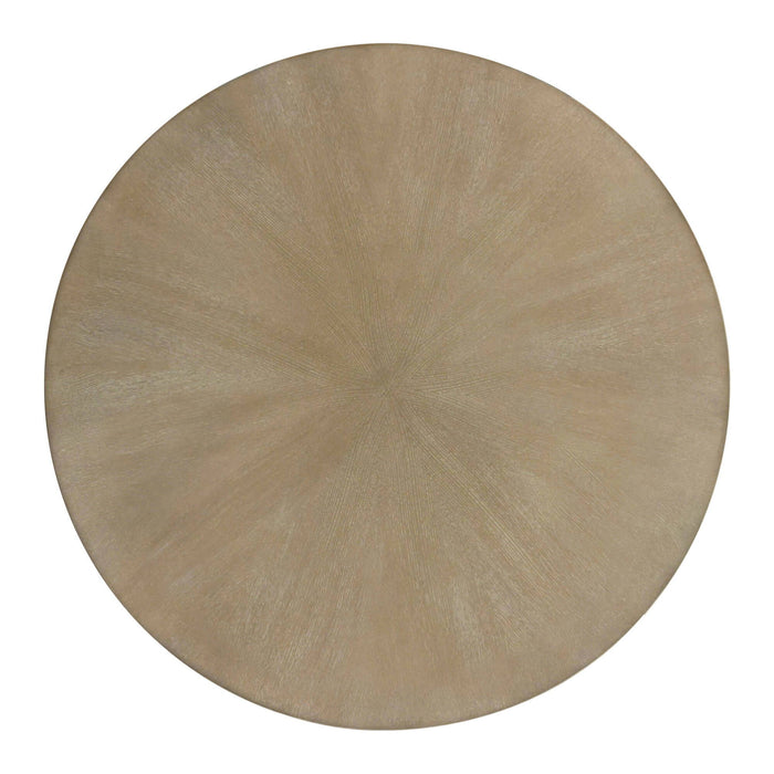 Round Coffee Table With Solid Veneer Top