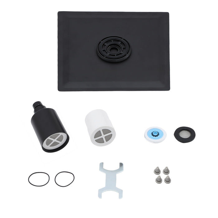 Ultra Thin 8" Square Rain Shower Head 304 Stainless Steel, Wall / Ceiling Mounted