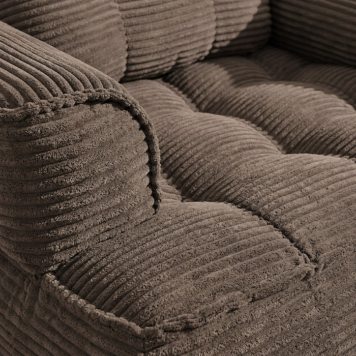 Convertible 2 In 1 Armrest Sofa For Bedroom