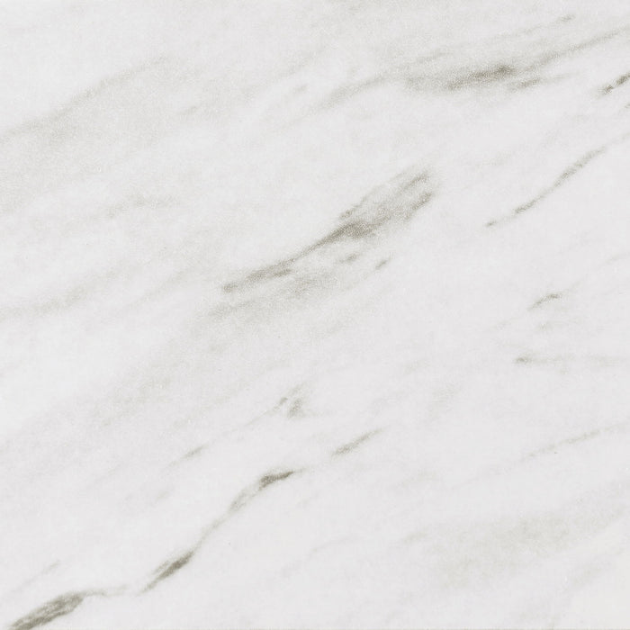 Halverson - Round Top Bar Table - White / Silver