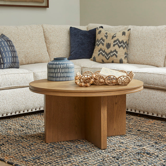 Waterfall - Round Coffee Table