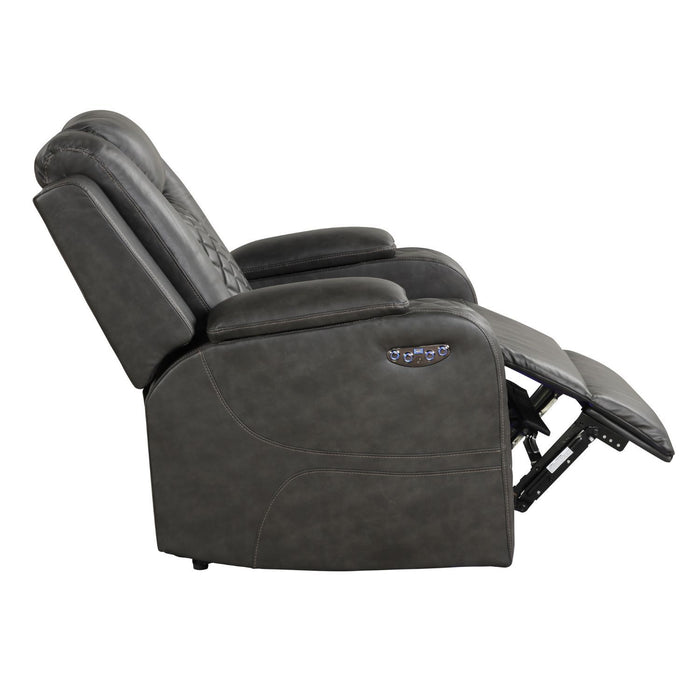 Benz - LED & Power Recliner With Adjustable Headrests And Ambient LED Lighting