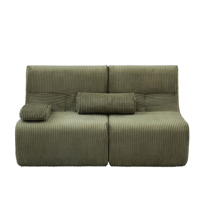 Modern Sectional Loveseat With Ergonomic Design