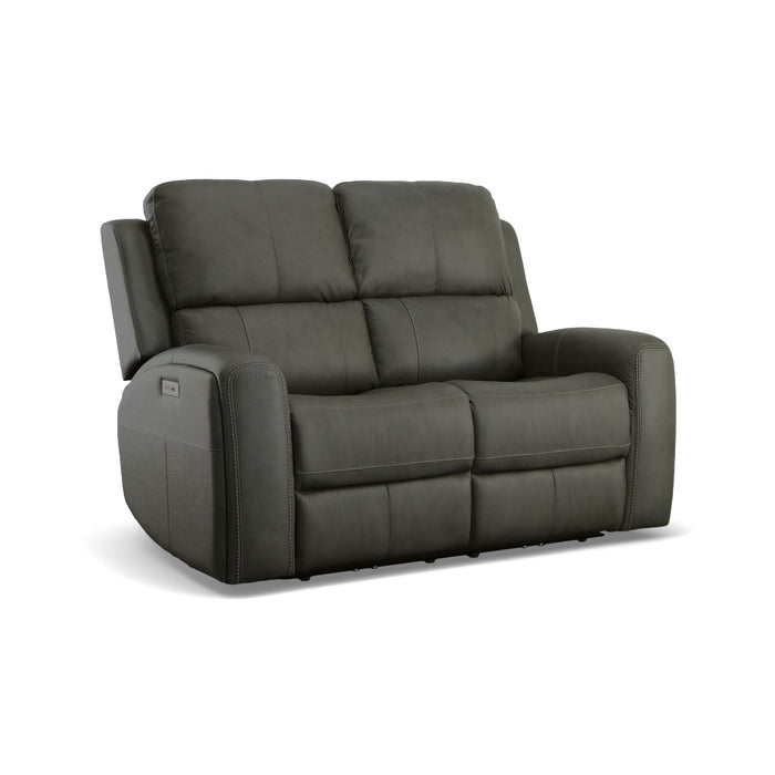 Linden - Power Reclining Loveseat With Power Headrests & Lumbar