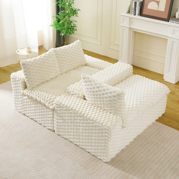 Multifunctional Sofa, Side-By-Side Or Facing Each Other