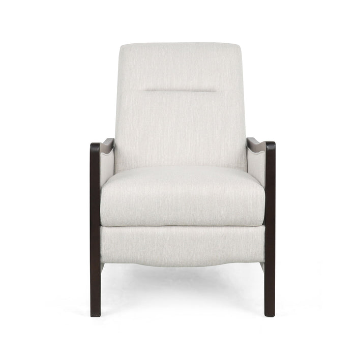 Drury - Contemporary Fabric Upholstered Pushback Recliner