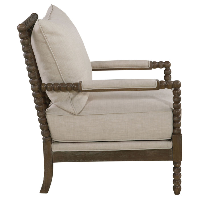 Removable Back Accent Chair