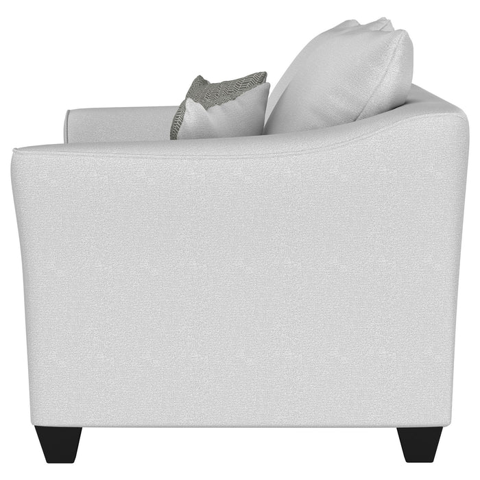 Alcazar - Arm Loveseat 2 Seater - Sand