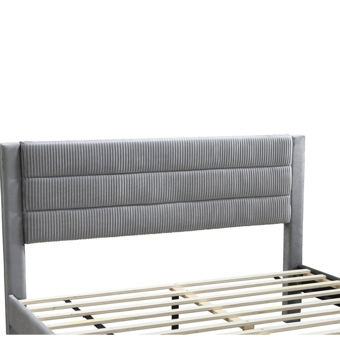 Contemporary Bed With Storage Drawer
