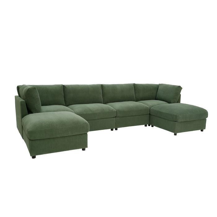 Modern Reversible Modular Sectional