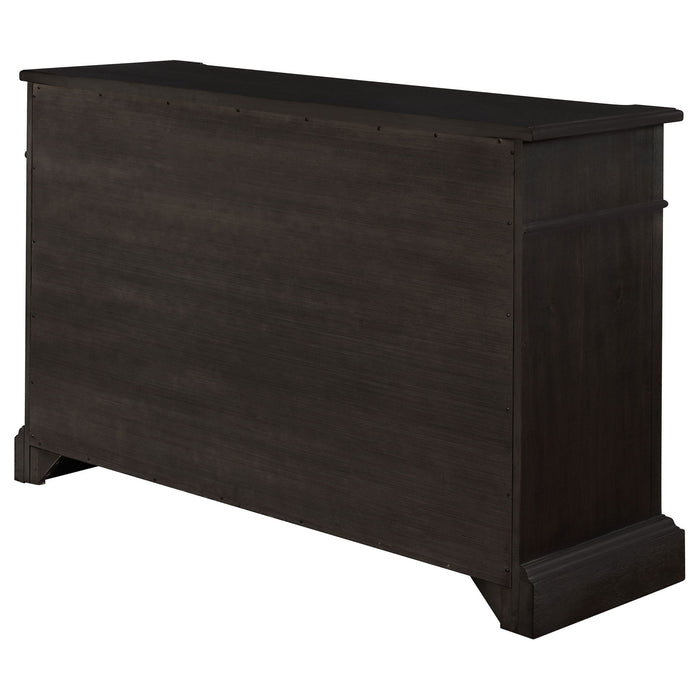Larchmont - 3 Drawer - Dark Brown
