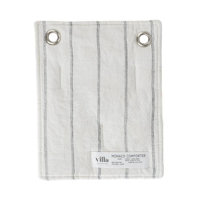 Monaco - Comforter Euro Sham - Ivory
