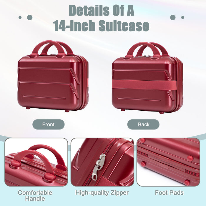 Spinner Luggage Set With Combination Lock