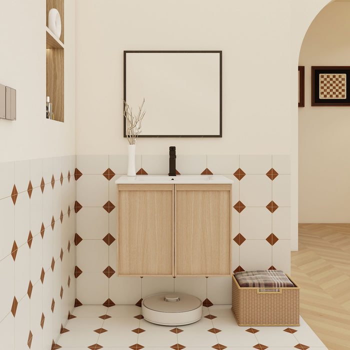 Floating Bathroom Vanity With Sink Combo