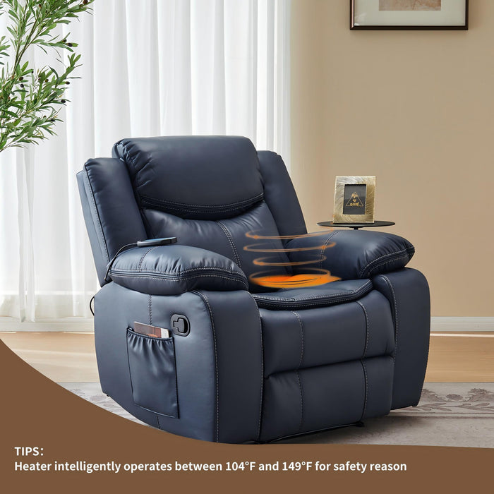 Recliner Chair With Vibration And Heating