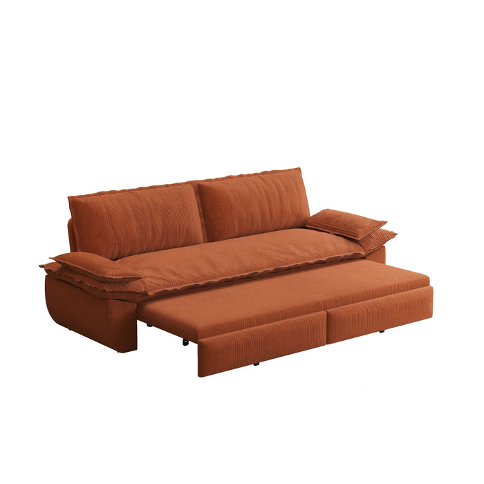 Queen Pull Out Bed, 3 In 1 Convertible Sleeper Sofa