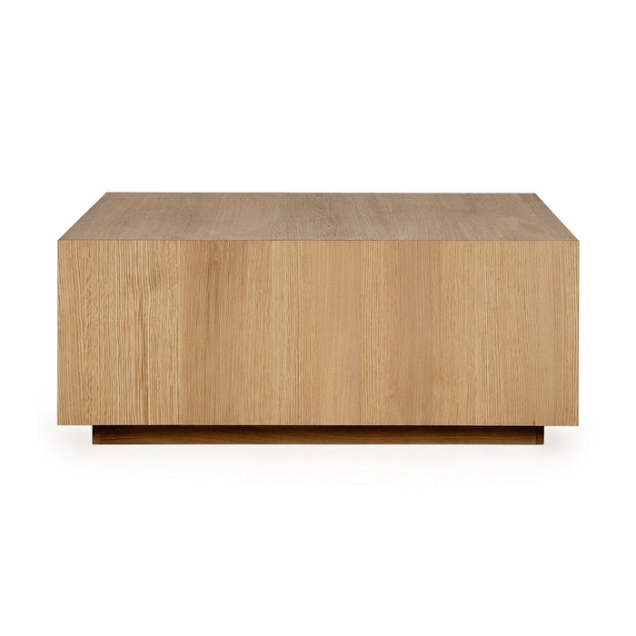Layne - Square Coffee Table With Casters