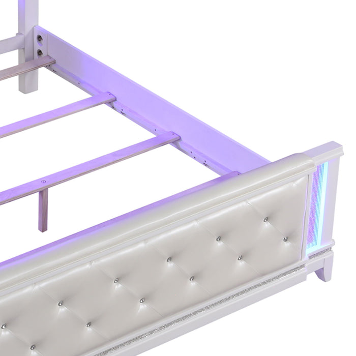 Opium - Bed With LED Lit Headboard