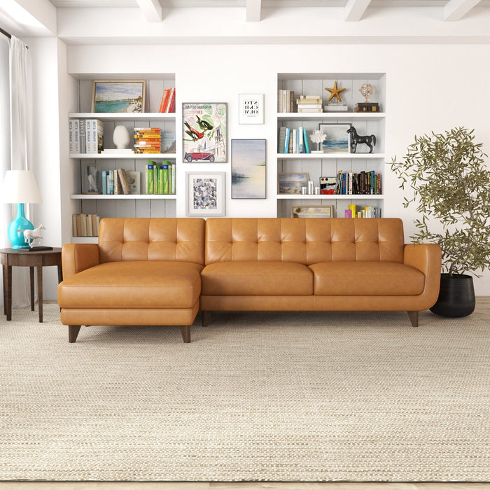 Allison - Mid-Century Modern Sectional Sofa Chaise