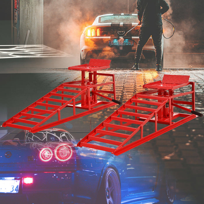 Suxidi - 5 Ton Auto Car Truck Service Ramps Lifts, Hydraulic Automotive Lift