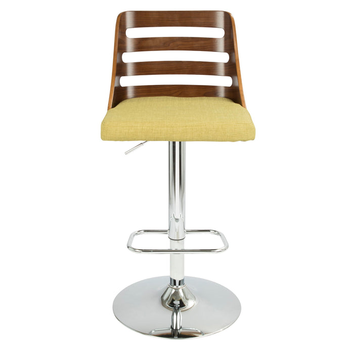 Trevi - Mid Century Modern Adjustable Barstool With Swivel