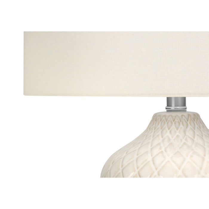 Lighting, Table Lamp, Transitional - Cream