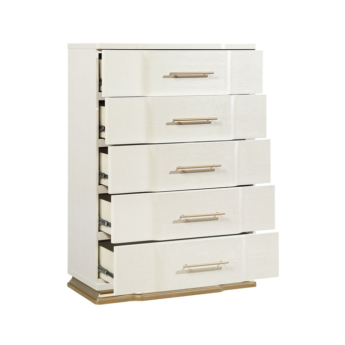 Lexington - 5 Drawer Chest - Beige