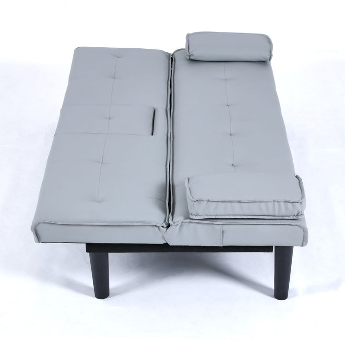 Sofa Bed With Foldable Design And Cup Holder