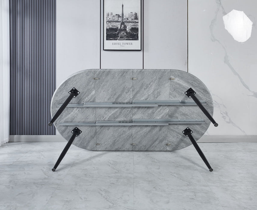 Extensible Table, Dining Table, Office Table, Coffee Table Metal Leg