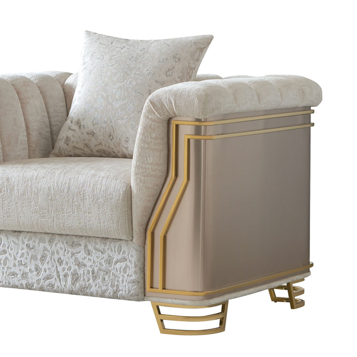 Chateau - Chair - Cream / Brown
