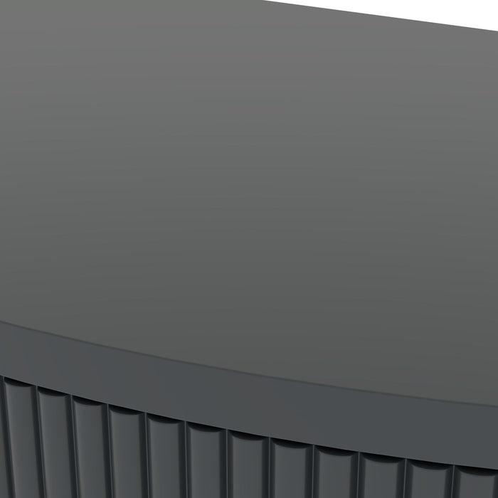 Demi Lune - Console Table With 2 Storage Drawers