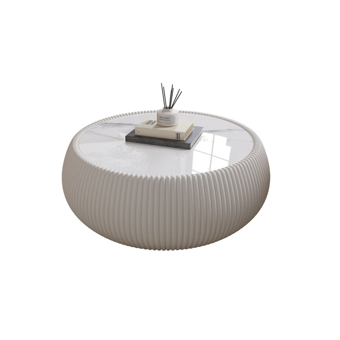 Drum Shaped Coffee Table
