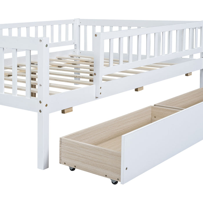 Multi Functional Wooden Daybed Bed
