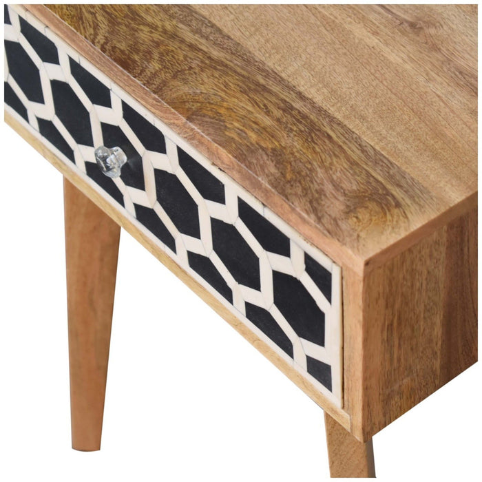 Inlay Bone Inlay Drawer Nightstand
