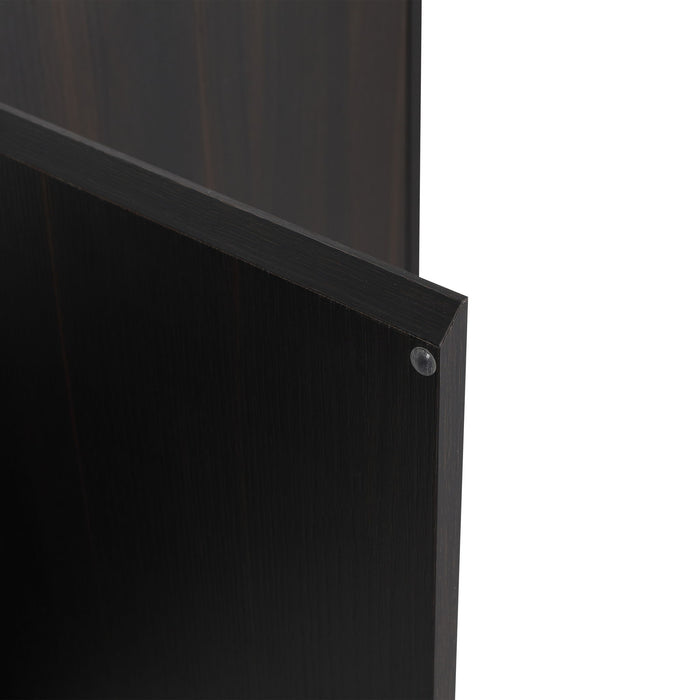 Freestanding Bathroom Vanity With Resin Sink And Storage Cabinet