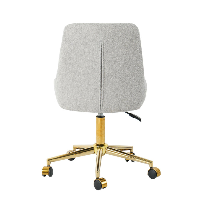 Modern Teddy Velvet Fabric Chair With Gold Plated 5 Claw Legs