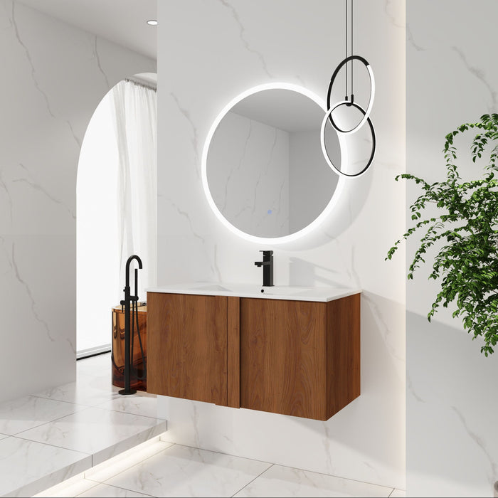 Floating Bathroom Vanity With Sink Combo