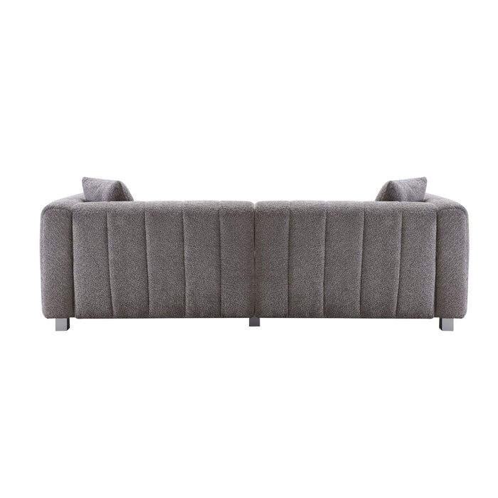 Modern 3 Seater Sofa With 2 Pillows