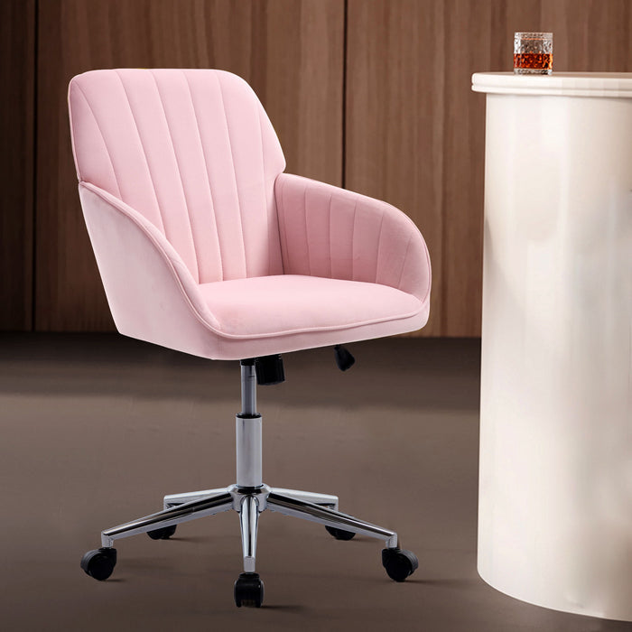 Adjustable Ergonomic Office Chair, Swivel Backrest Seat